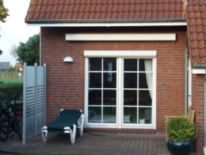 Ferienhaus Friesenlandhaus Norddeich Terrasse Ferienhaus B