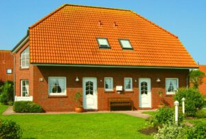 Ferienhaus Friesenlandhaus Norddeich Hausansicht front