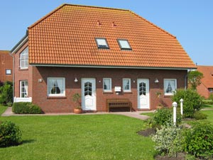 Ferienhaus Friesenlandhaus Norddeich Hausansicht